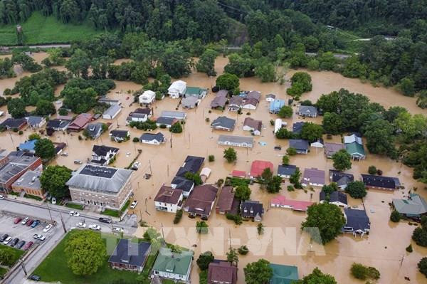 Lũ lụt gây nhiều thiệt hại về người và tài sản tại bang Kentucky của Mỹ