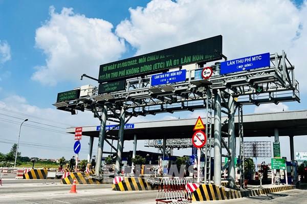 Triển khai thêm làn thu phí tự động không dừng trên Quốc lộ 5