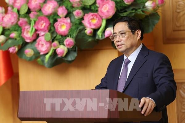 Thủ tướng Phạm Minh Chính đối thoại với doanh nghiệp Hàn Quốc