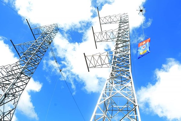 Đóng điện thông tuyến đường dây 500 kV mạch 3