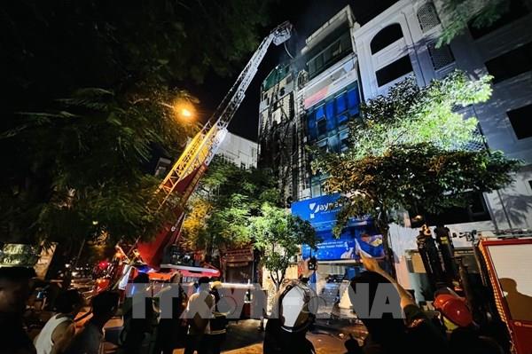 Công an Hà Nội thông tin về việc 3 cán bộ, chiến sỹ hy sinh khi chữa cháy tại quán karaoke