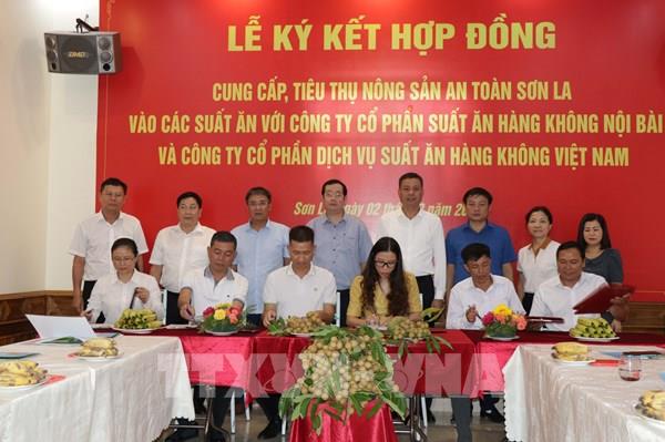 Sơn La cung cấp nông sản an toàn trên các chuyến bay