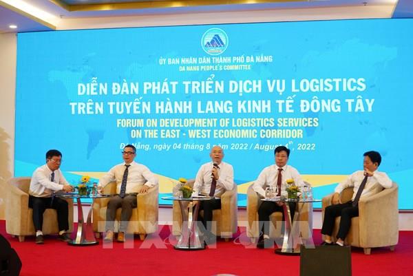 Phát triển dịch vụ logistics trên tuyến hành lang kinh tế Đông Tây
