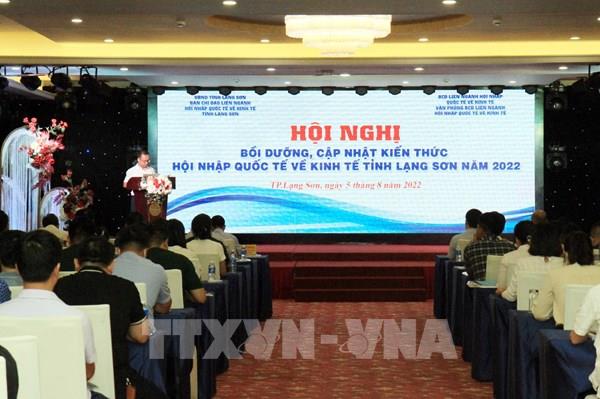 Lạng Sơn cập nhật kiến thức hội nhập kinh tế quốc tế cho cán bộ cơ quan, doanh nghiệp
