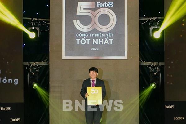 BIDV được vinh danh Top 50 công ty niêm yết tốt nhất Việt Nam