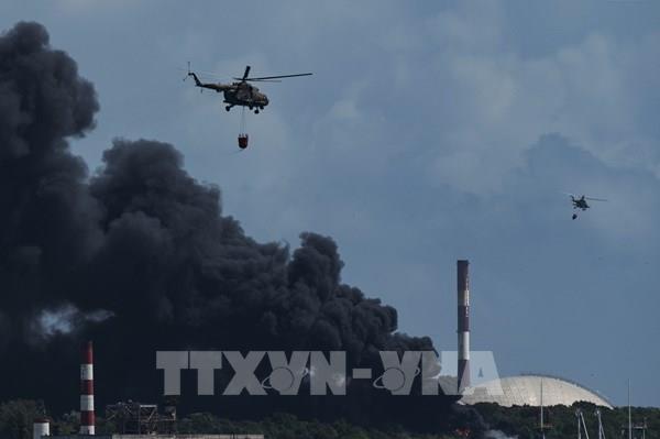 Cuba kêu gọi các nước hỗ trợ xử lý vụ cháy kho dầu