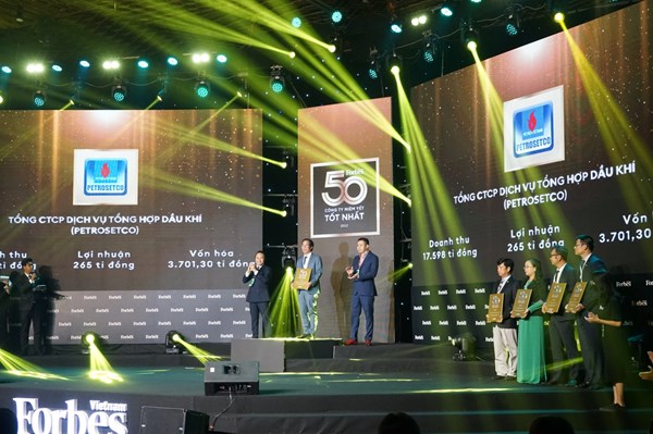 4 doanh nghiệp của PVN lọt top 50 công ty niêm yết tốt nhất Việt Nam năm 2022