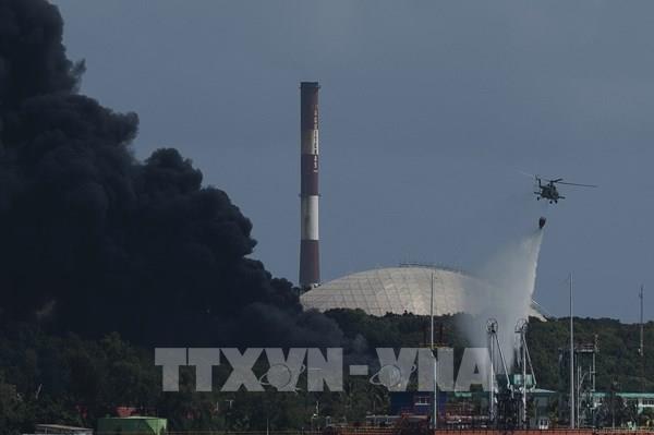 Cuba điều chỉnh hoạt động vận chuyển sau vụ cháy kho chứa