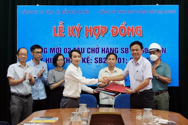 Hòa Phát đóng mới hai tàu biển tải trọng 24.500 tấn