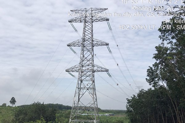 Tăng tốc giải phóng mặt bằng các dự án truyền tải tại Đồng Nai