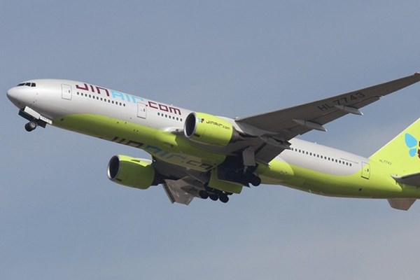 Khoản lỗ ròng của Jin Air thu hẹp trong nửa đầu năm 2022