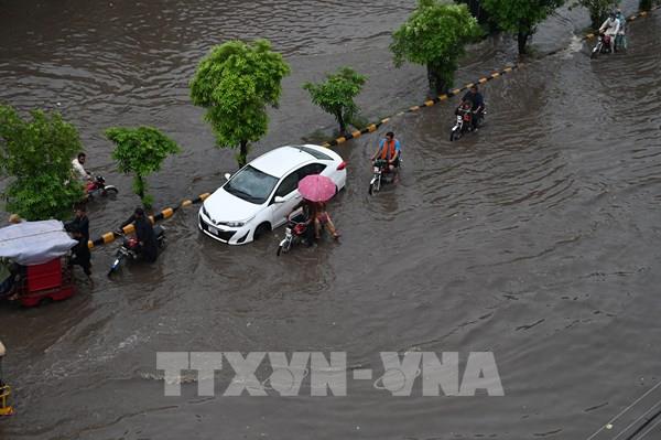 Mưa lớn ở Pakistan khiến hàng chục người thiệt mạng