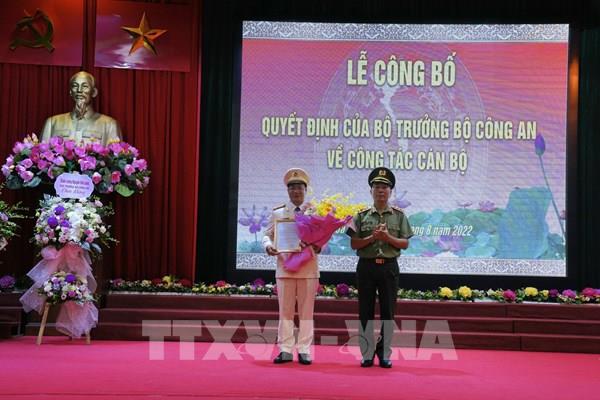 Đại tá Đỗ Thanh Bình giữ chức vụ Giám đốc Công an tỉnh Hòa Bình