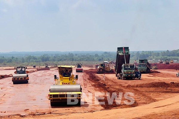Những hạng mục nào đã được triển khai tại sân bay Long Thành?