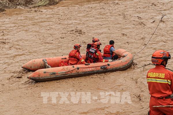 Hơn 50 người thiệt mạng và mất tích do lũ quét tại Trung Quốc