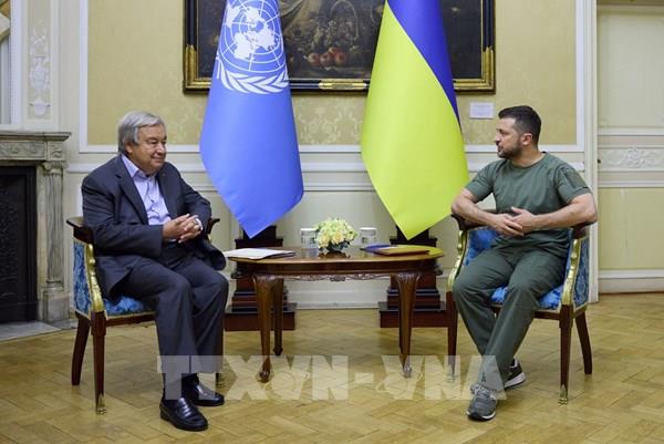 Ukraine và LHQ nhất trí xuất khẩu ngũ cốc qua Biển Đen