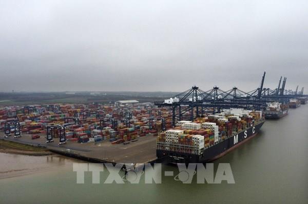 Đình công tại cảng container lớn nhất nước Anh