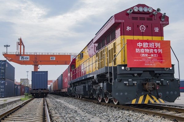 Trung Quốc chạm mốc 10.000 chuyến tàu hàng qua tuyến đường sắt đến châu Âu