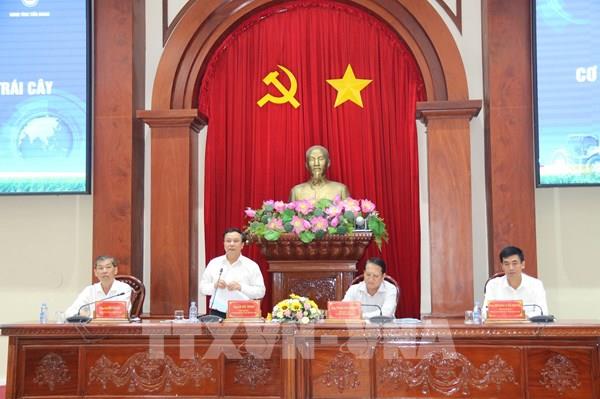 Đồng bằng sông Cửu Long cơ giới hóa trong sản xuất trái cây