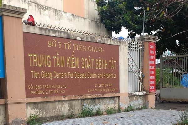Kỷ luật 4 cán bộ CDC Tiền Giang