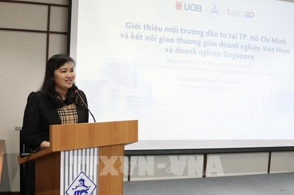 Tp.Hồ Chí Minh giới thiệu cơ hội đầu tư tới doanh nghiệp Singapore