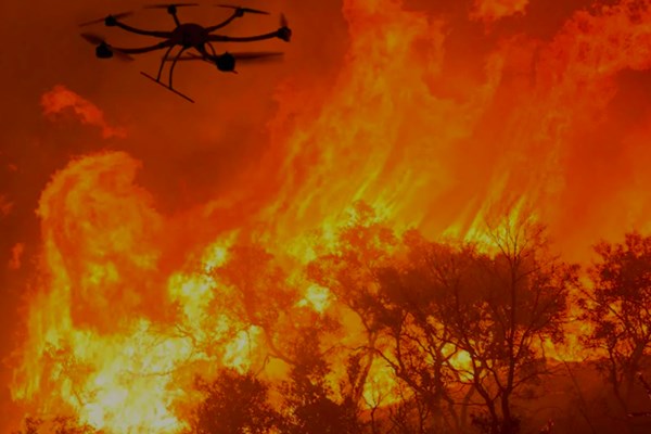 Australia dùng máy bay không người lái để ngăn chặn cháy rừng