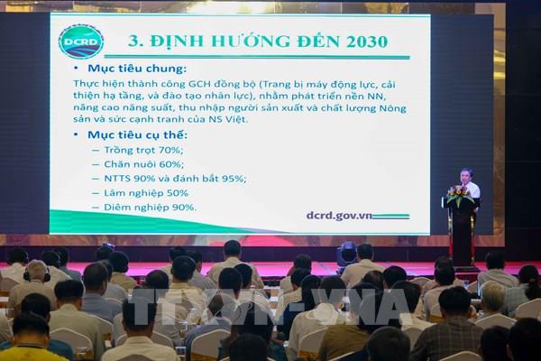 Đồng bộ cơ giới hóa hướng tới phát triển nông nghiệp bền vững