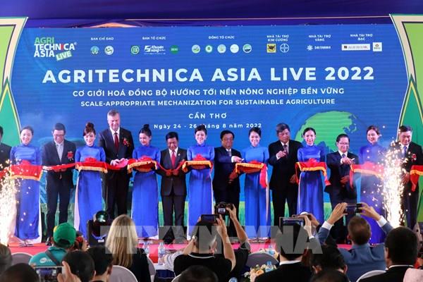 Khai mạc sự kiện Cơ giới hóa nông nghiệp châu Á 2022