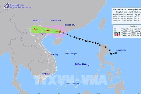 Thông tin mới nhất về đường đi và ảnh hưởng của bão số 3