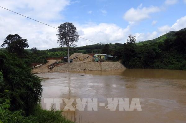 Kon Tum đã có kết luận về việc vi phạm tại mỏ cát ở xã Đăk Pxi