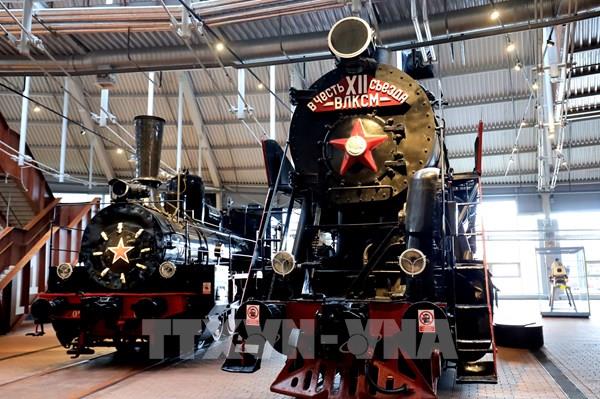 Cận cảnh những hiện vật độc đáo tại Bảo tàng Đường sắt Nga