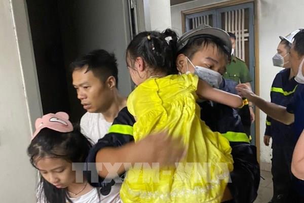 Hà Nội: Cháy tại khu đô thị Văn Quán, Hà Đông