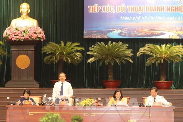 TP. HCM đối thoại với cộng đồng doanh nghiệp để tháo gỡ vướng mắc