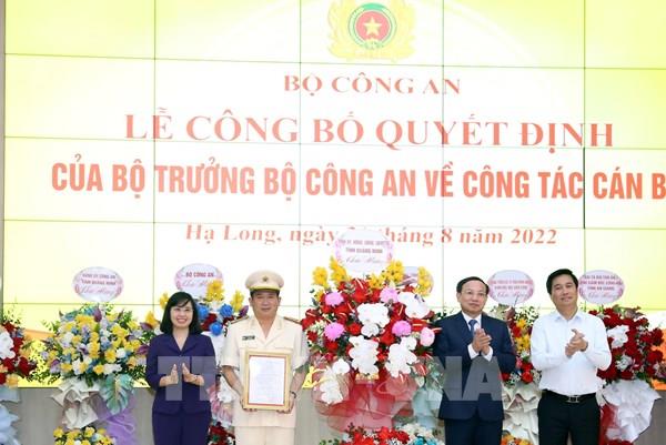 Đại tá Đinh Văn Nơi giữ chức Giám đốc Công an tỉnh Quảng Ninh