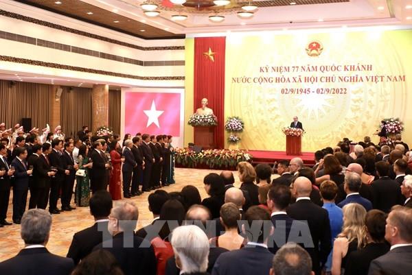 Lễ Kỷ niệm 77 năm Quốc khánh nước Cộng hòa xã hội chủ nghĩa Việt Nam