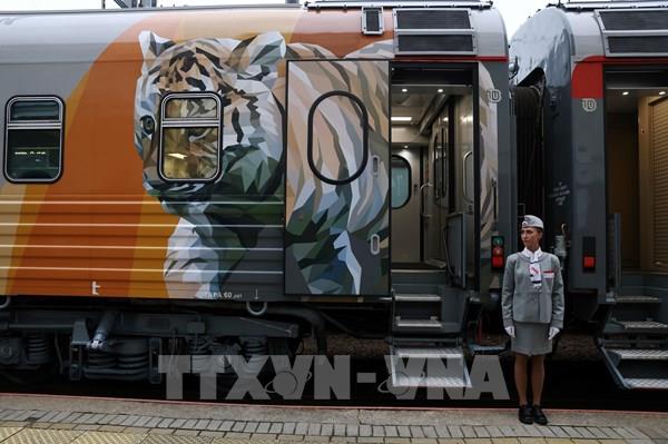 Độc đáo đoàn tàu tuyên truyền nhận thức về việc bảo vệ loài hổ tại LB Nga