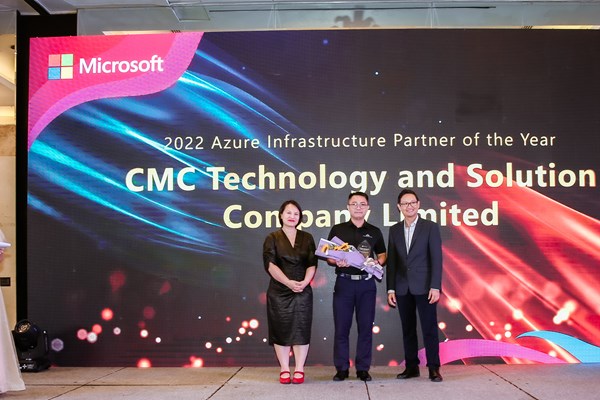 CMC TS là đối tác hàng đầu của Microsoft đạt năng lực chứng chỉ chuyên sâu