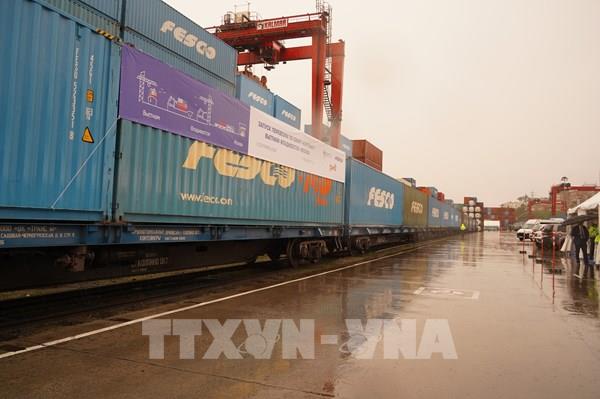 Chính thức kết nối tuyến vận tải đường biển–đường sắt Việt Nam – Vladivostosk – Moskva