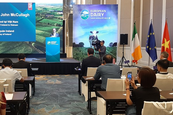 Ireland sẽ tạo sự đột phá trong ngành bơ sữa tại Việt Nam