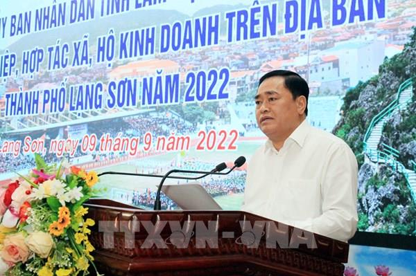 Lạng Sơn kịp thời tháo gỡ vướng mắc của doanh nghiệp, hợp tác xã