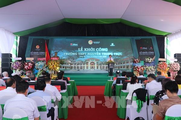 VPBank tài trợ 130 tỷ đồng xây dựng trường THPT Nguyễn Trung Trực tại Long An