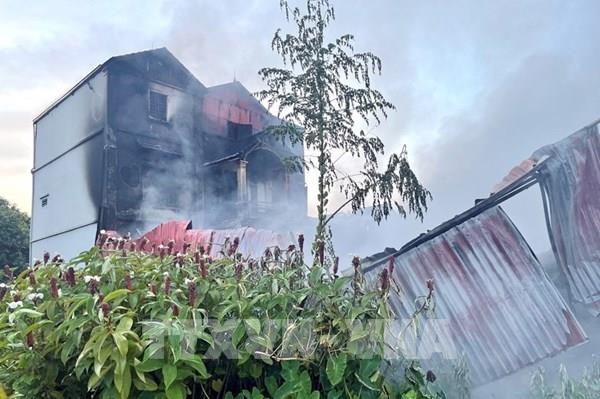 Điều tra nguyên nhân vụ cháy tại Thanh Oai, Hà Nội để xử lý theo quy định pháp luật