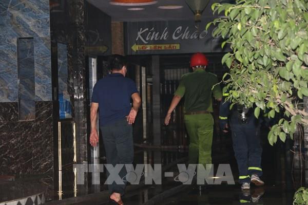 Cháy quán karaoke tại Đồng Nai