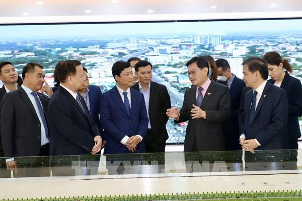 Phó Thủ tướng Singapore đánh giá cao khu công nghiệp VSIP Bình Dương