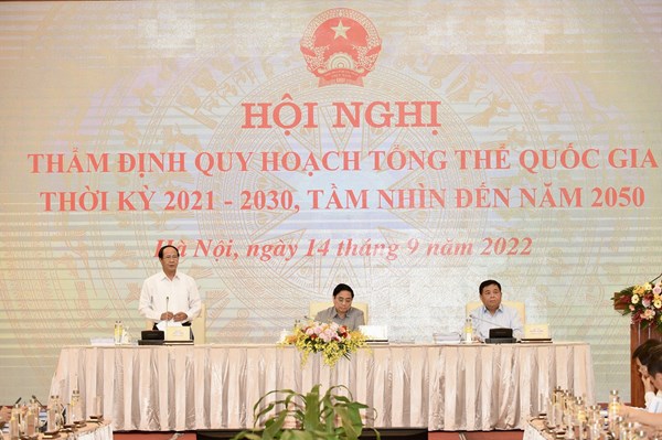 Thủ tướng Phạm Minh Chính: Xây dựng Quy hoạch quốc gia với tư duy đổi mới và tầm nhìn chiến lược 