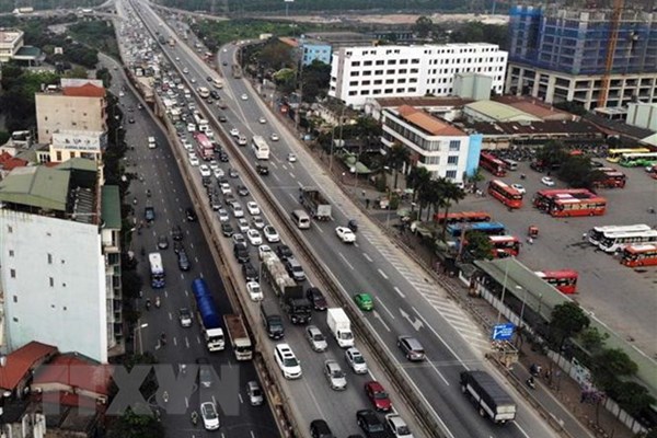 Hà Nội sẽ tuần tra, ghi hình xe vi phạm trên tuyến cầu Thanh Trì - Vành đai 3