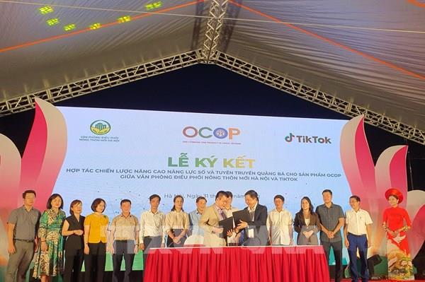 Hà Nội nâng cao năng lực số và quảng bá cho sản phẩm OCOP trên Tiktok
