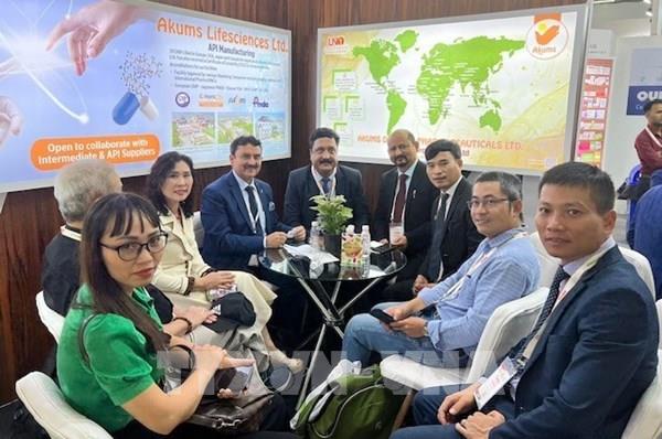 Doanh nghiệp Việt Nam dự Hội chợ triển lãm quốc tế Dược phẩm và Y tế 2022 tại Ấn Độ