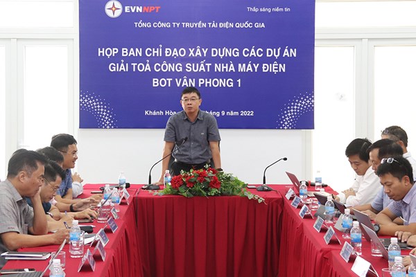 Tháng 10/2022 sẽ cơ bản hoàn thành phần Trạm biến áp 500 kV Vân Phong