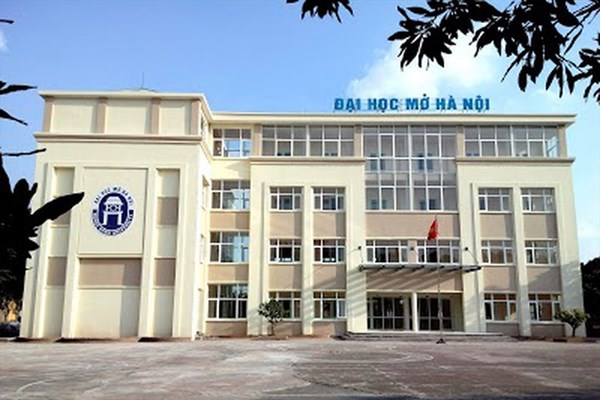 Đại học Mở Hà Nội công bố điểm chuẩn trúng tuyển đợt 1 năm 2022